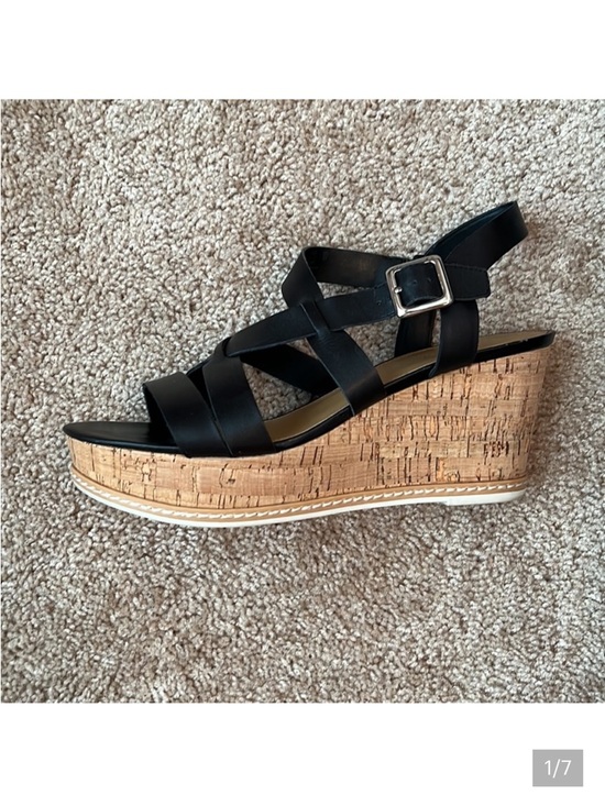 Franco Sarto Shoes - Franco Sarto Carine Cork Platform Wedges